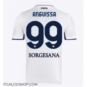 SSC Napoli Frank Anguissa #99 Seconda Maglia 2024-25 Manica Corta